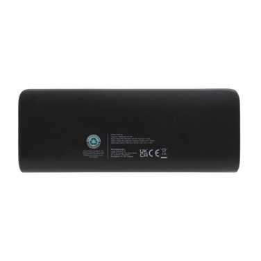 Logotrade advertising products photo of: FlashCharge RCS rplastic 20000 mah fast charge powerbank